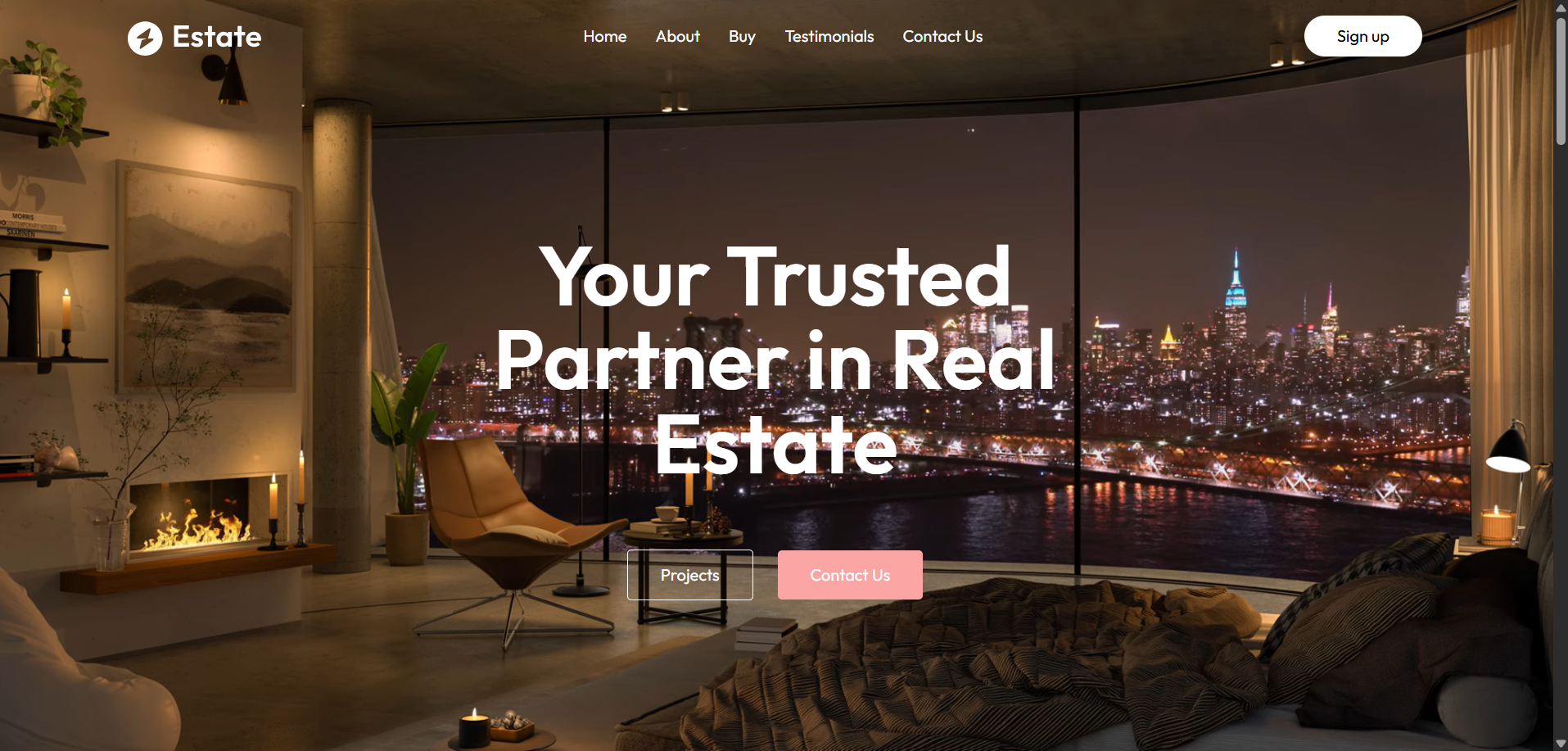 Real Estate Website — Flask, MongoDB, React