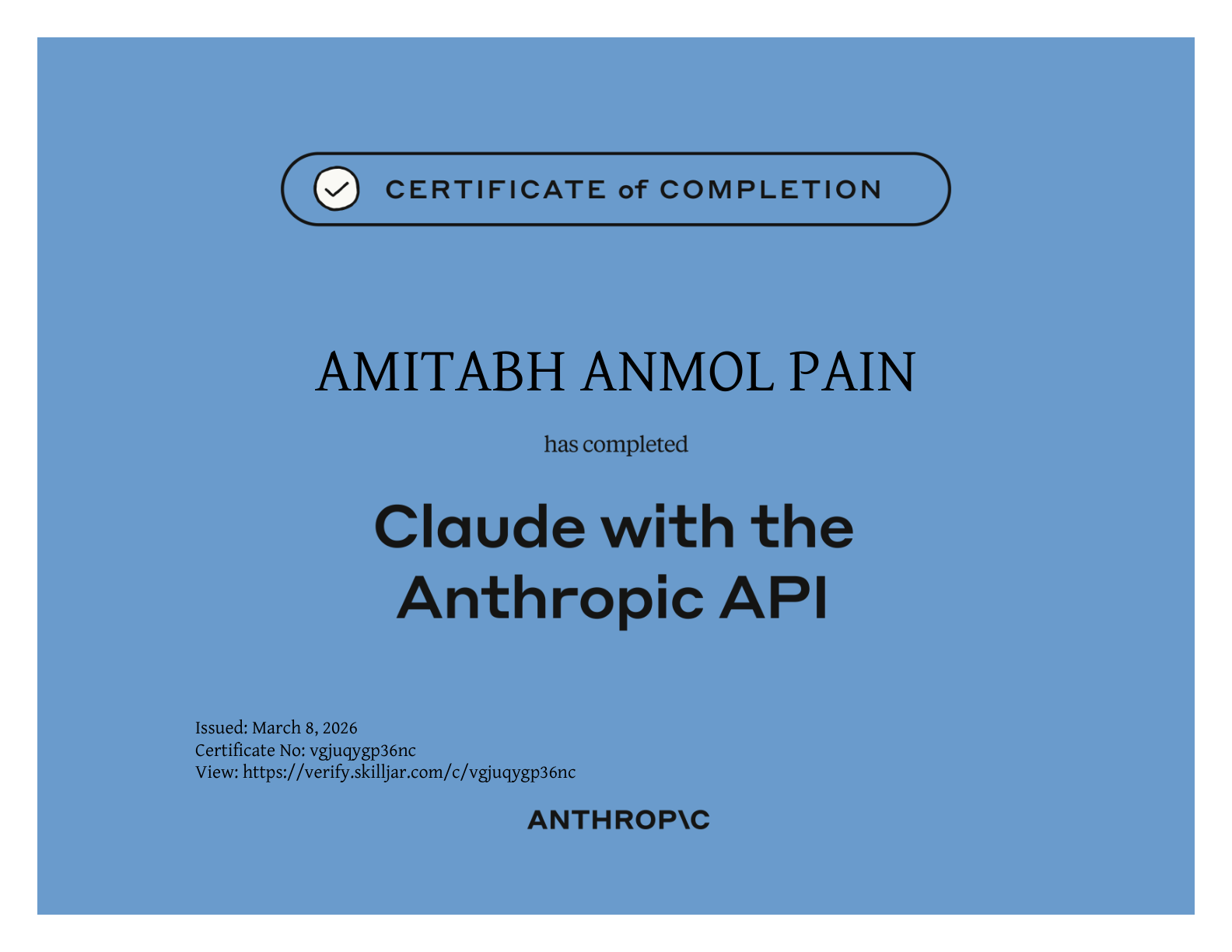 Building with Claude API