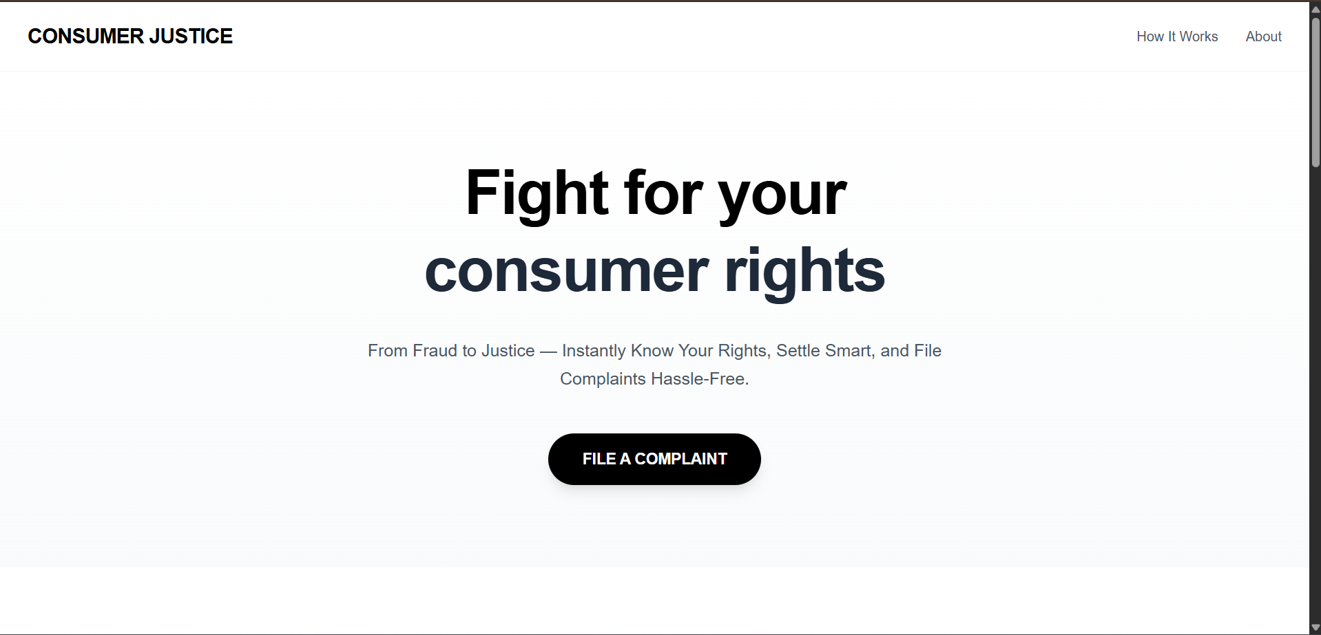 Consumer Justice AI Agent